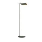 Flos Lampe au sol réglable Tab Floor LED H 110 cm | Vert foncé