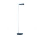 Flos Lampe au sol réglable Tab Floor LED H 110 cm | Bleu mat