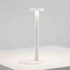 Davide Groppi Tetatet Lampe de Table Portable/Rechargeable en ABS LED 2W H 34.5 cm