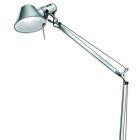 Artemide lampadaire LED MWL 12W 550lm 3000/10000K H223cm + Base + Sostegno scorrevole