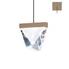 Fabbian Lampe à suspension Tripla LED 4.3W L 9,8 IP55 Réglable