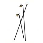 Fontana Arte Lampe de sol Tripod 1 Light E27 + 2GU10 H 173 cm Dimmable