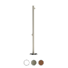 Vibia OUTDOOR Lampadaire encastré Bamboo LED 2,1W H 90 cm IP 65