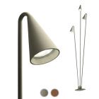 Vibia OUTDOOR Lampadaire Brisa LED 6,3W IP65 H 123 cm pour extérieur et jardin